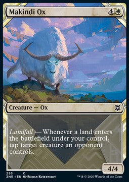 Makindi Ox - Zendikar Rising: Extras (Common) [XZNR-293]