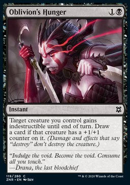Oblivion's Hunger - Zendikar Rising (Common) [ZNR-119]