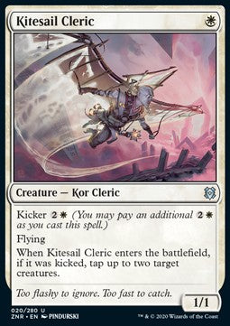 Kitesail Cleric - Zendikar Rising (Uncommon) [ZNR-20]