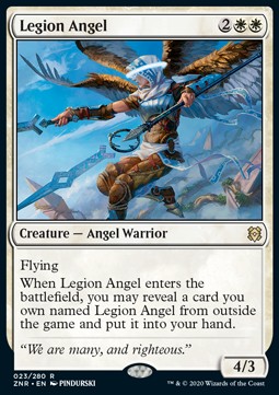 Legion Angel - Zendikar Rising (Rare) [ZNR-23]