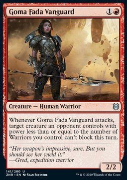 Goma Fada Vanguard - Zendikar Rising (Uncommon) [ZNR-141]