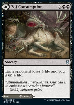 Zof Consumption // Zof Bloodbog - Zendikar Rising (Uncommon) [ZNR-132]