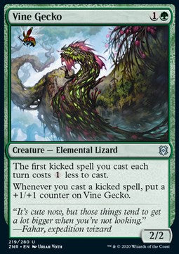 Vine Gecko - Zendikar Rising (Uncommon) [ZNR-219]