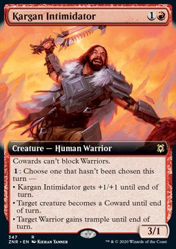 Kargan Intimidator - Zendikar Rising: Extras (Rare) [XZNR-347]