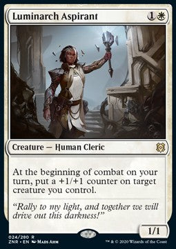 Luminarch Aspirant - Zendikar Rising (Rare) [ZNR-24]