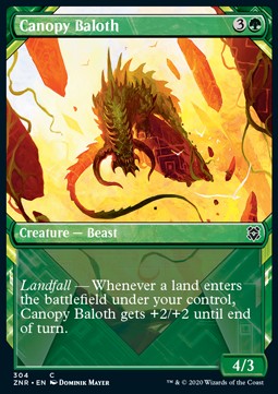 Canopy Baloth - Zendikar Rising: Extras (Common) [XZNR-304]