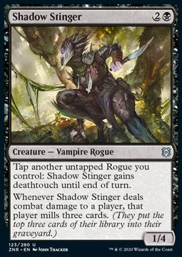 Shadow Stinger - Zendikar Rising (Uncommon) [ZNR-123]