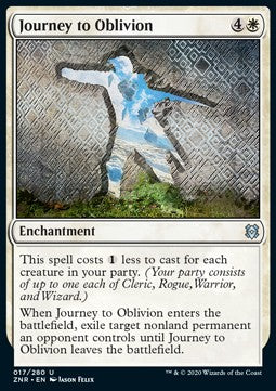 Journey to Oblivion - Zendikar Rising (Uncommon) [ZNR-17]