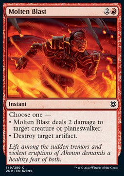 Molten Blast - Zendikar Rising (Common) [ZNR-149]