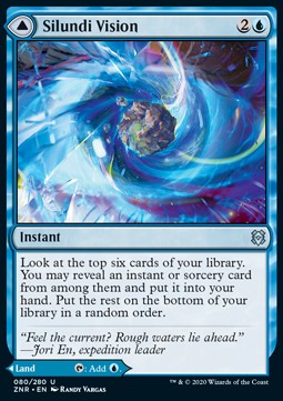 Silundi Vision // Silundi Isle - Zendikar Rising (Uncommon) [ZNR-80]