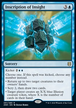 Inscription of Insight - Zendikar Rising (Rare) [ZNR-61]