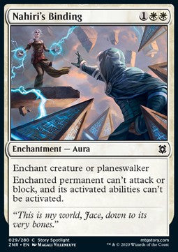 Nahiri's Binding - Zendikar Rising (Common) [ZNR-29]