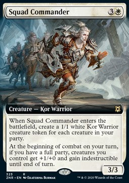 Squad Commander - Zendikar Rising: Extras (Rare) [XZNR-323]