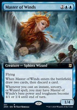 Master of Winds - Zendikar Rising: Extras (Rare) [XZNR-331]