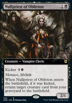 Nullpriest of Oblivion - Zendikar Rising: Extras (Rare) [XZNR-342]