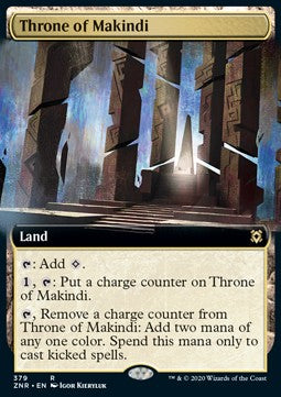 Throne of Makindi - Zendikar Rising: Extras (Rare) [XZNR-379]