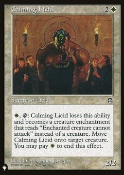 Calming Licid - The List (Uncommon) [ZNL-10]