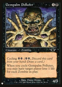 Gempalm Polluter - The List (Common) [ZNL-89]