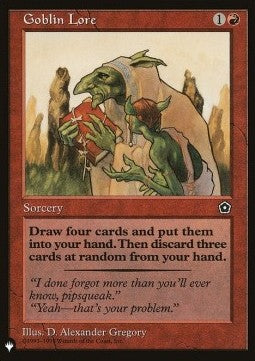 Goblin Lore - The List (Uncommon) [ZNL-133]