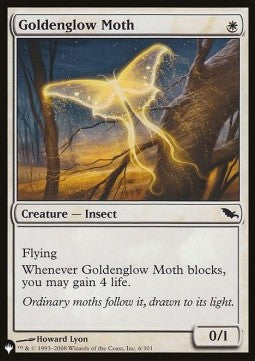 Goldenglow Moth - The List (Common) [ZNL-6]