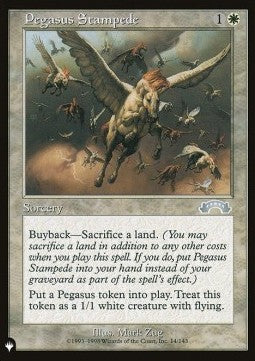 Pegasus Stampede - The List (Uncommon) [ZNL-14]
