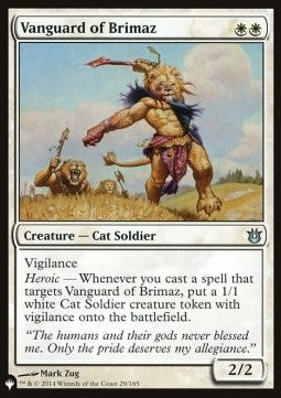 Vanguard of Brimaz - The List (Uncommon) [ZNL-29]