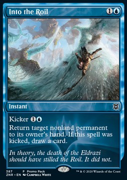 Into the Roil - Zendikar Rising: Promos (Common) [PZNR-387]