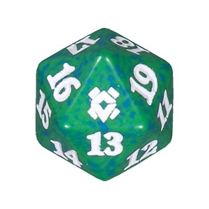 Zendikar Rising: D20 Die (Green) - Zendikar Rising