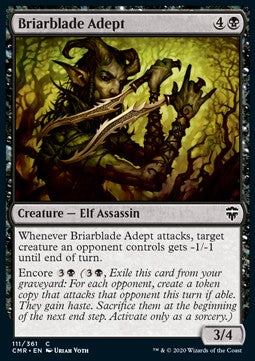 Briarblade Adept - Commander Legends (Common) [CMR-111]