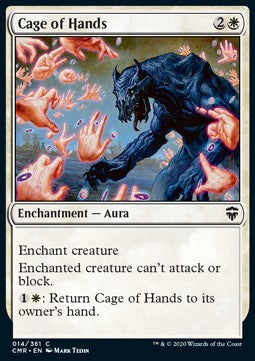 Cage of Hands - Commander Legends (Common) [CMR-14]