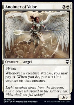 Anointer of Valor - Commander Legends (Common) [CMR-8]