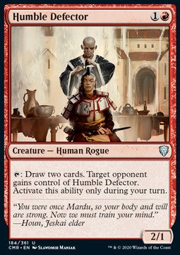 Humble Defector - Commander Legends (Uncommon) [CMR-184]