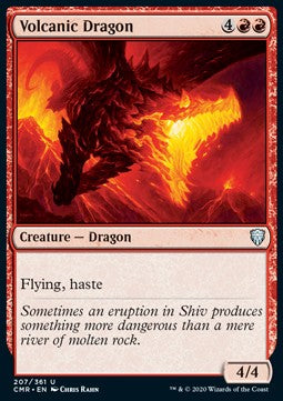 Volcanic Dragon - Commander Legends (Uncommon) [CMR-207]