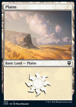 Plains (V.1) - Commander Legends: Extras (Land) [XCMR-504]