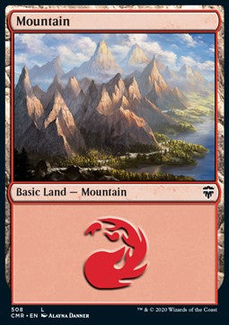 Mountain (V.1) - Commander Legends: Extras (Land) [XCMR-508]