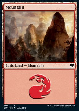 Mountain (V.2) - Commander Legends: Extras (Land) [XCMR-509]