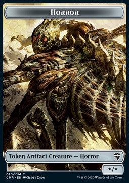 Horror Token (Artifact */*) - Commander Legends: Extras (Token) [XCMR-T10]