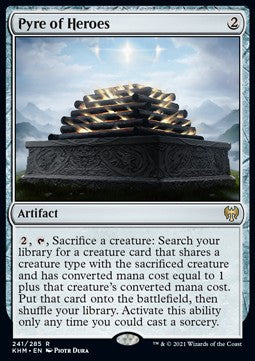 Pyre of Heroes - Kaldheim (Rare) [KHM-241]