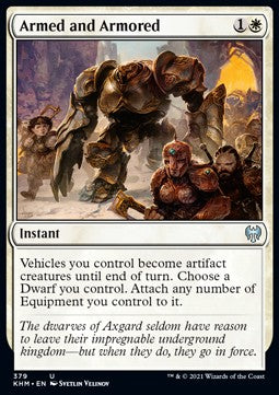 Armed and Armored - Kaldheim: Extras (Uncommon) [XKHM-379]