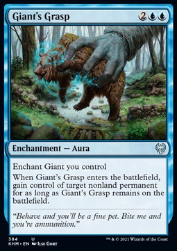 Giant's Grasp - Kaldheim: Extras (Uncommon) [XKHM-384]