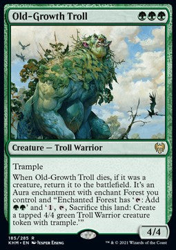 Old-Growth Troll - Kaldheim (Rare) [KHM-185]