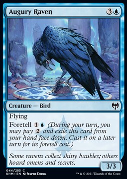 Augury Raven - Kaldheim (Common) [KHM-44]