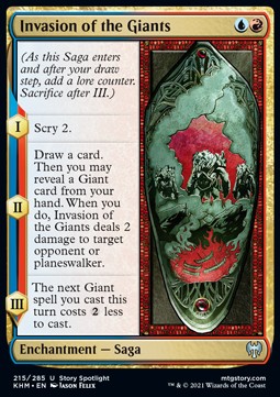 Invasion of the Giants - Kaldheim (Uncommon) [KHM-215]