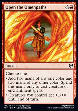 Open the Omenpaths - Kaldheim (Common) [KHM-143]