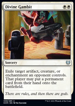 Divine Gambit - Kaldheim (Uncommon) [KHM-8]