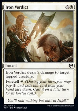 Iron Verdict - Kaldheim (Common) [KHM-17]