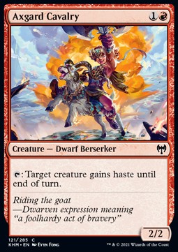 Axgard Cavalry - Kaldheim (Common) [KHM-121]