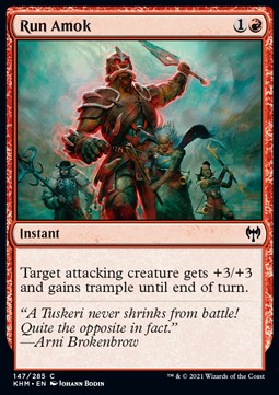 Run Amok - Kaldheim (Common) [KHM-147]