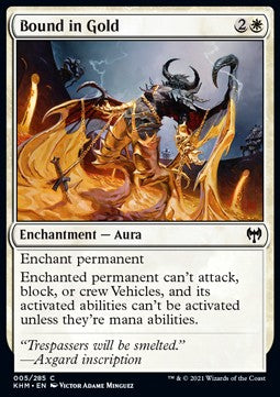 Bound in Gold - Kaldheim (Common) [KHM-5]