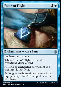 Rune of Flight - Kaldheim (Uncommon) [KHM-75]